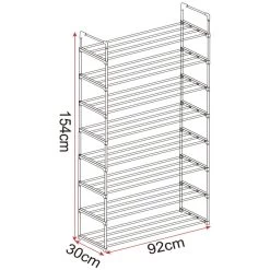 Schuhablage Schuhständer 8 Schicht Beige 15 Schuhablage Schuhständer 8 Schicht Beige -Möbel Store Schuhablage Schuhstaender 8 Schicht SR0019 7 1280x1280