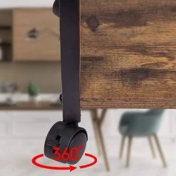 Küchenwagen Aus Metall Mit Weinregal Retro, 60x40x86cm 12 Küchenwagen Aus Metall Mit Weinregal Retro, 60x40x86cm -Möbel Store Servierwagen Kuechenregal Glashalter Metall 60x40x86cm6 1280x1280