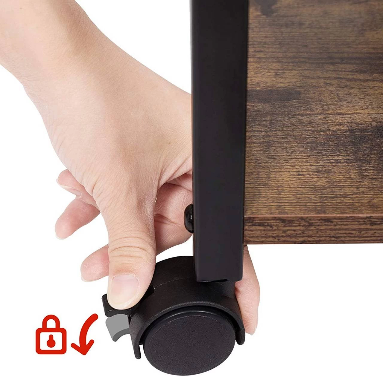 Küchenwagen Aus Metall Mit Weinregal Retro, 60x40x86cm 7 Küchenwagen Aus Metall Mit Weinregal Retro, 60x40x86cm – Bild 7