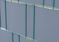 Sichtschutzstreifen 450g/m² PVC Doppelstabmattenzaun, Anthrazit -Möbel Store Sichtschutzstreifen 450g m PVC Doppelstabmattenzaun Anthrazit GZZ1187an 12 1280x1280