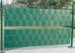 Sichtschutzstreifen 450g/m² Inkl, 25 Stücke Klemmenclips, Grün -Möbel Store Sichtschutzstreifen 450g m inkl 25 Stuecke Klemmenclips Gruen GZZ1187gn 5 1280x1280