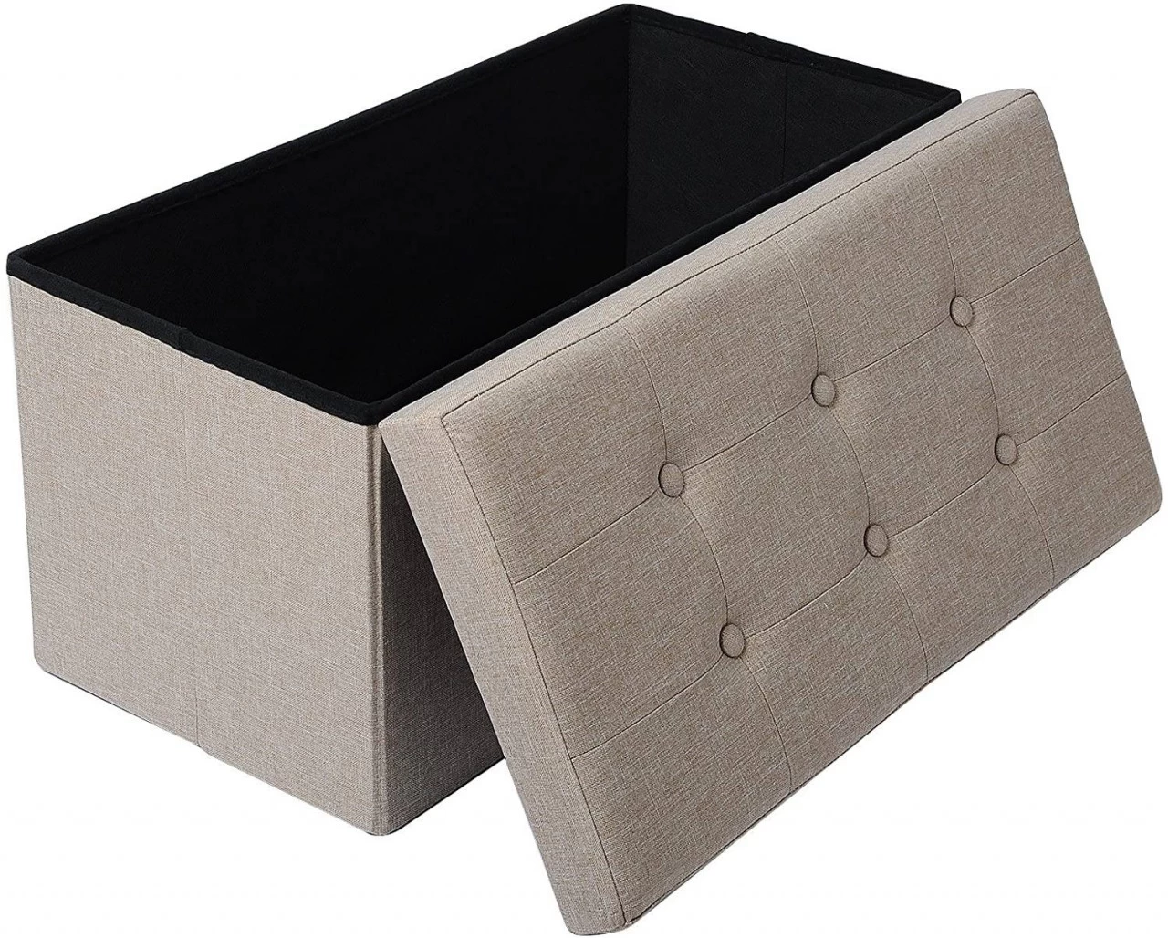 Sitzhocker SH32 Mit Stauraum Aus Leinen 5 Sitzhocker SH32 Mit Stauraum Aus Leinen – Bild 5