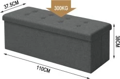 Sitzhocker Mit Stauraum Sitzbank Gepolstert Faltbar&abnehmbar, Aus Leinen -Möbel Store Sitzhocker mit Stauraum Sitzw rfel faltbar abnehmbar Gepolsterte aus Leinen SH11 bunt3LgZkFZgXcrNvu 1280x1280