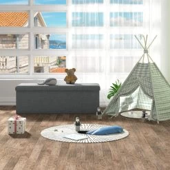 Sitzhocker Mit Stauraum Sitzbank Gepolstert Faltbar&abnehmbar, Aus Leinen -Möbel Store Sitzhocker mit Stauraum Sitzw rfel faltbar abnehmbar Gepolsterte aus Leinen SH11 bunt4bJlpRUZq0ZmKH 1280x1280