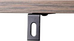 Standregal Haushaltsregal Mit 4 Ablagen Holz Stahl -Möbel Store Standregal Haushaltsregal mit 4 Ablagen Holz Stahl RGB9283dc Dunkelbuche9 1280x1280