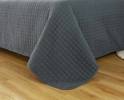 Tagesdecke Steppdecke Patchwork Wendedesign Grau+Creme -Möbel Store Tagesdecke Steppdecke Grau Creme BWP5005gr2 8 1280x1280