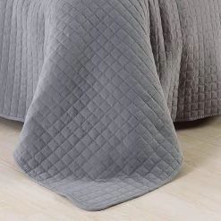 Tagesdecke Steppdecke Patchwork Wendedesign Grau+Hellgrau 15 Tagesdecke Steppdecke Patchwork Wendedesign Grau+Hellgrau -Möbel Store Tagesdecke Steppdecke Patchwork Wendedesign BWP5008dgrM grau hellgrau7 1280x1280