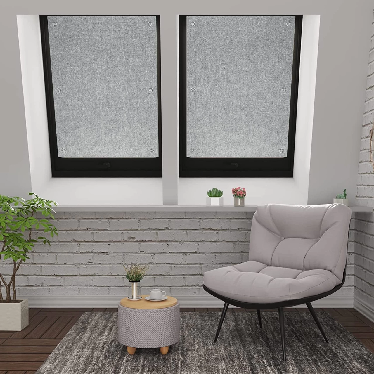 Verdunkelungsrollo Thermo Dachfenster Rollo Ohne Bohren, Mit Saugnäpfen 8 Verdunkelungsrollo Thermo Dachfenster Rollo Ohne Bohren, Mit Saugnäpfen – Bild 8