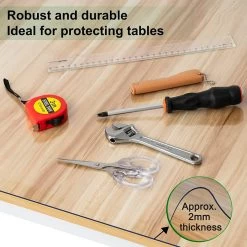 Tischdecke 2 Mm Wasserdicht Transparent Durchsichtige Tischfolie Aus PVC Rechteckiger Tischschut 12 Tischdecke 2 Mm Wasserdicht Transparent Durchsichtige Tischfolie Aus PVC Rechteckiger Tischschut -Möbel Store Tischdecke 2 mm Wasserdicht Transparent Durchsichtige Tischfolie aus PVC Rechteckiger Tischschut TD3193tp transparent4 1280x1280