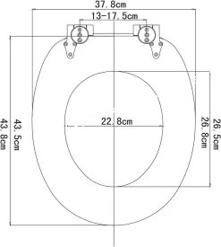 Toilettensitz Mit Absenkautomatik Holz Dunkelbuche -Möbel Store Toilettendeckel WC Sitz Deckel Toilettensitz Absenkautomatik WS2879 dunkelbuche16 1280x1280