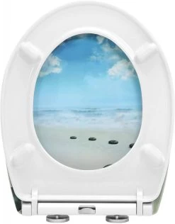 Toilettendeckel Mit Absenkautomatik Premium WC Sitz Klobrille Blauer Himmel -Möbel Store Toilettendeckel mit Absenkautomatik Premium WC Sitz Klobrille Blauer Himmel WS29288 1280x1280