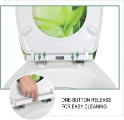 Toilettendeckel Mit Absenkautomatik Premium WC Sitz Klobrille Grüner Bambus -Möbel Store Toilettendeckel mit Absenkautomatik Premium WC Sitz Klobrille Gruener Bambus3 1280x1280