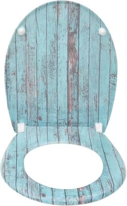 Toilettendeckel Mit Absenkautomatik Antibakterielle Holzmuster -Möbel Store Toilettendeckel mit Absenkautomatik antibakterielle Holzmuster WS2908 blau2 1280x1280