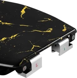 Toilettendeckel Mit Absenkautomatik, Schwarzer WC Sitz Mit Goldenem Glitzer -Möbel Store Toilettendeckel mit Absenkautomatik schwarzer WC Sitz mit goldenem Glitzer W0ITT1081 schwarz8 1280x1280