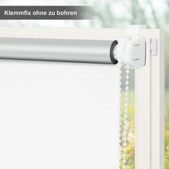 WOLTU Verdunklungsrollo Thermorollo Klemmfix Ohne Bohren Weiß -Möbel Store Verdunklungsrollo Thermorollo Klemmfix ohne Bohren TR5700ws01 Weiss6 1280x1280