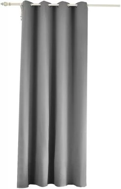 Vorhänge Aus 100% Polyester Blickdicht Mit Ösen,1 Stück