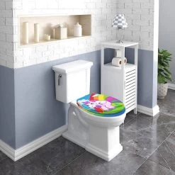 WC-Sitz Duroplast Mit Absenkautomatik Oval Einhorn -Möbel Store WC Sitz Duroplast Oval mit Absenkautomatik WS2560 Einhorn4 1280x1280