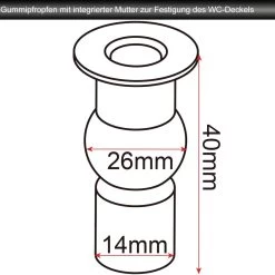 WC-Sitz Duroplast Hemp Rope Starfish Mit Absenkautomatik Und Schnellbefestigung -Möbel Store WC Sitz Duroplast Rock mit Absenkautomatik und Schnellbefestigung WS2674 7 1280x1280