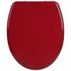 Premium WC-Sitz Mit Absenkautomatik, Duroplast,Bordeaux