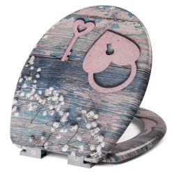 WC-Sitz Duroplast Mit Absenkautomatik Heart Key -Möbel Store WC Sitz Duroplast mit Absenkautomatik heart key WS2745 3 1280x1280