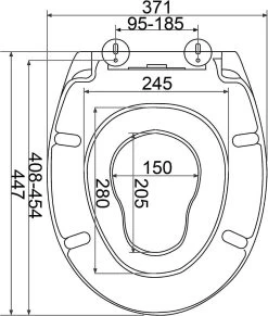 WC-Sitz Kunststoff Mit Integriertem Kindersitz Softclose Weiß -Möbel Store WC Sitz Kunststoff Kindersitz Absenkautomatik WS2601 Weiss5 1280x1280
