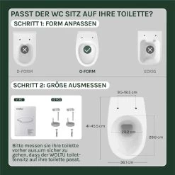 WC-Sitz Kunststoff Mit Absenkautomatik Antibakteriell Weiß -Möbel Store WC Sitz Kunststoff mit Absenkautomatik Antibakteriell WS2586 Weiss5 1280x1280