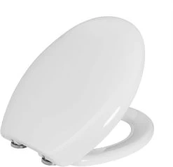 WC-Sitz Kunststoff Weiß Mit Absenkautomatik -Möbel Store WC Sitz Kunststoff mit Absenkautomatik WS2542 Weiss8 1280x1280