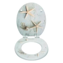 WC-Sitz MDF Seestern Mit Absenkautomatik -Möbel Store WC Sitz MDF mit Absenkautomatik 2479 Seestern2 1280x1280
