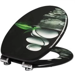 WC-Sitz MDF Mit Absenkautomatik Eleganz II -Möbel Store WC Sitz MDF mit Absenkautomatik WS2641 Eleganz II8 1280x1280