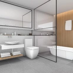 WC Sitz Toilettensitz Mit Absenkautomatik, Antibakterielle Beschichtung, Eckig -Möbel Store WC Sitz Toilettensitz mit Absenkautomatik Antibakterielle Beschichtung Eckig WS2615 Weiss1 1280x1280