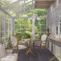 WPC Terrassendielen Holz-Optik 30x60cm, Klickfliese (6 Stück / 1 M²) -Möbel Store WPC Terrassendielen Holz Optik 30x60cm Klickfliese 6 St ck 1 m GTF005br Braun2 1280x1280