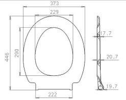 Premium WC-Sitz Mit Absenkautomatik, Duroplast,Bordeaux -Möbel Store WS2600 1280x1280