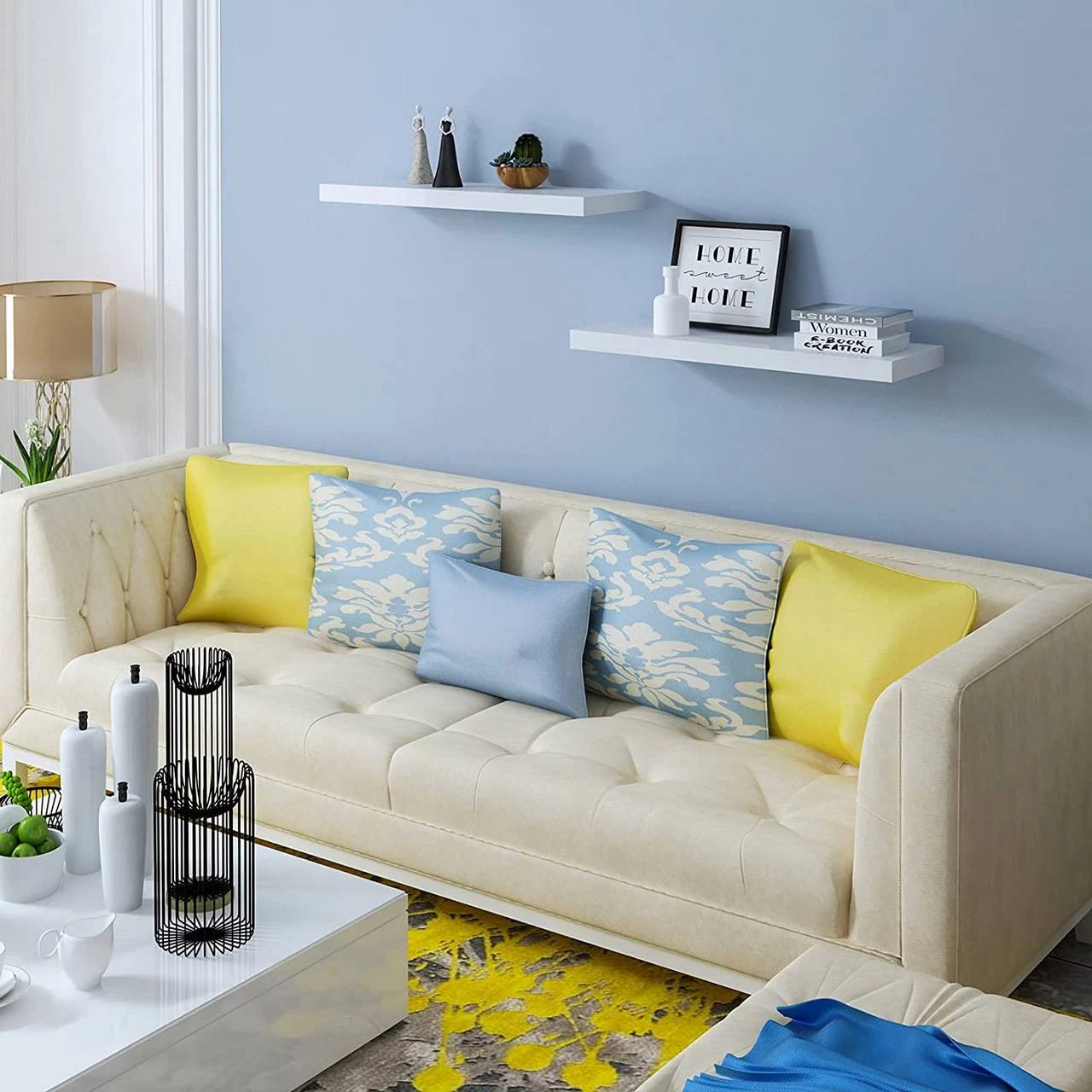 Wandboard Wandregal CD DVD Regal Bücherregal Holz Board 4 Wandboard Wandregal CD DVD Regal Bücherregal Holz Board – Bild 4