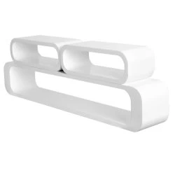 Wandregal Lounge 3er Set Bücherregal Hängeregal -Möbel Store Wandregal 3er Set Holz RG9230 RG9230sz 20 1280x1280