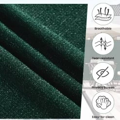 WOLTU Zaunblende Sichtschutz Aus 180 G/m² HDPE, Wetterfest Gartenzaun, Grün 9 WOLTU Zaunblende Sichtschutz Aus 180 G/m² HDPE, Wetterfest Gartenzaun, Grün -Möbel Store Zaunblende Sichtschutz aus 180 g m HDPE Wetterfest Gartenzaun GZZ1229gn01 Gruen3 1280x1280