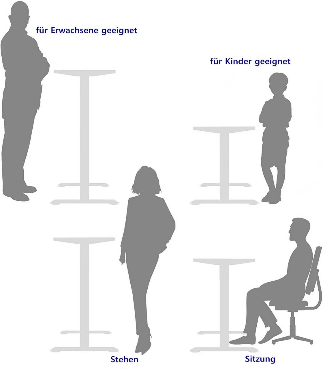 Schreibtisch-Gestell Elektrisch Höhenverstellbare Schreibtischständer 10 Schreibtisch-Gestell Elektrisch Höhenverstellbare Schreibtischständer – Bild 10