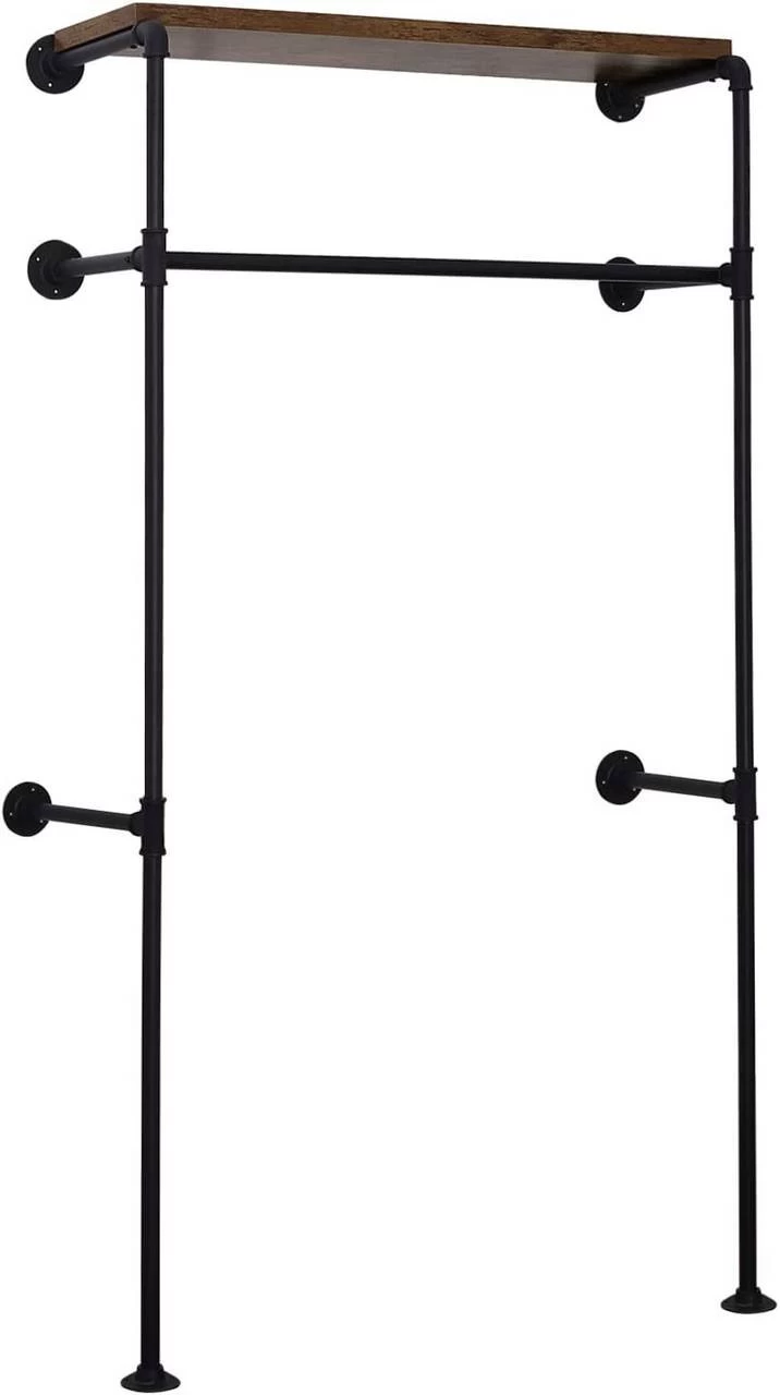 Industrielle Kleiderstange Wand,Garderobe Für Begehbaren Kleiderschrank, ,103x187x35cm 4 Industrielle Kleiderstange Wand,Garderobe Für Begehbaren Kleiderschrank, ,103x187x35cm – Bild 4