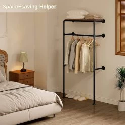 Industrielle Kleiderstange Wand,Garderobe Für Begehbaren Kleiderschrank 11 Industrielle Kleiderstange Wand,Garderobe Für Begehbaren Kleiderschrank -Möbel Store industrielle Kleiderstange set Wand Garderobe f r begehbaren Kleiderschrank SRY41shei SRY42shei schwarz5 1280x1280